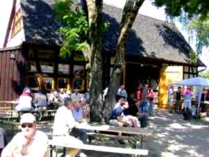 Himmelfahrt im Pfarrgarten